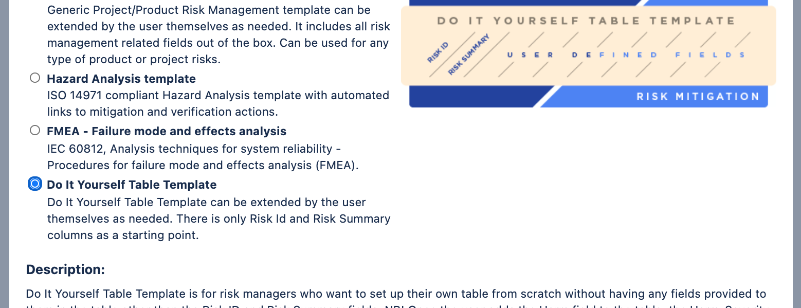 Risk Management Templates for Jira